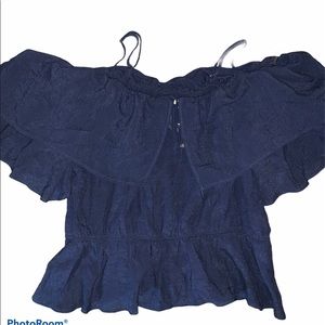 Vintage Philosophy jr studio top ✨NWT✨ size G Navy blue